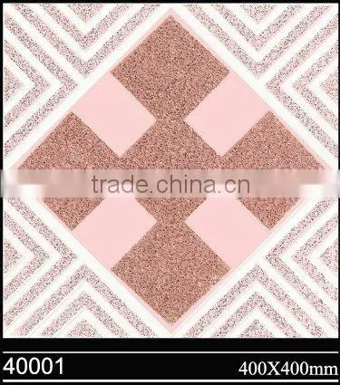 Cheap price 400*400mm rustic bathroom design floor tile