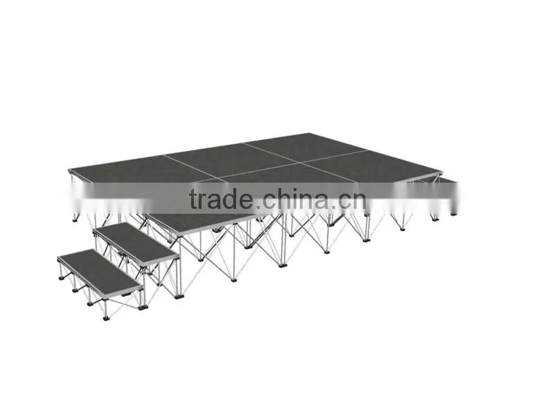 build portable stage making portable stage