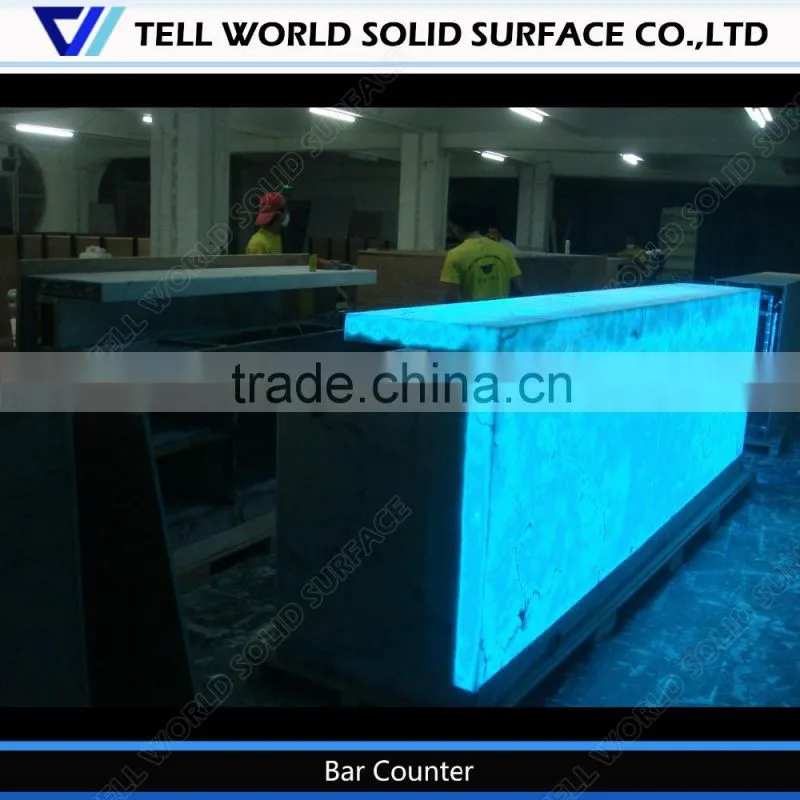 New style bar counter/modern bar counters design/acrylic wine bar counter