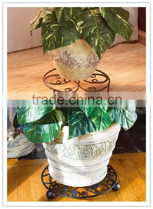 2015 hot metal flower shelf rack for garden balcony