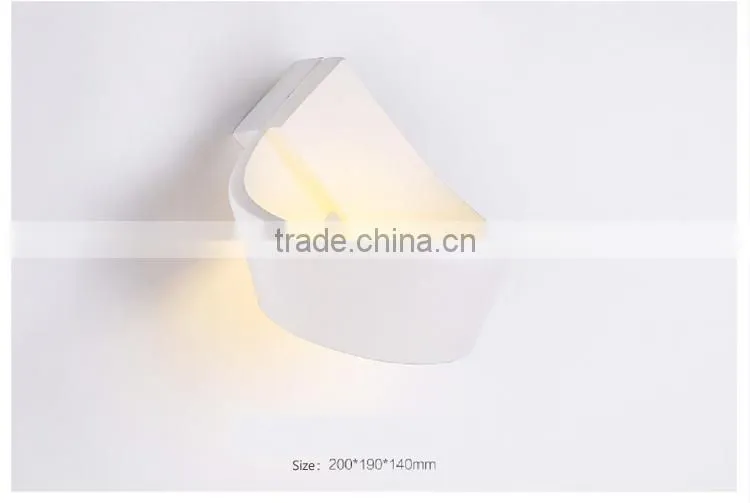 220V AC Modern Wall Lamp SMD5730 White Color Iron LED Wall Lamps