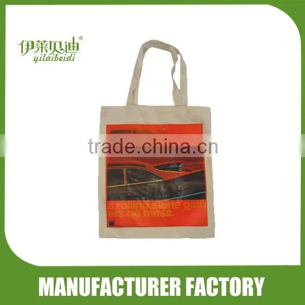 2016 organic cotton canvas bag
