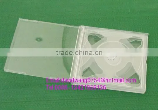 cd casing discs with clear tray