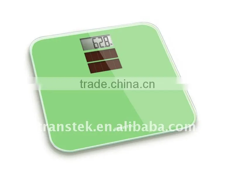 Solar energy household digital body scale
