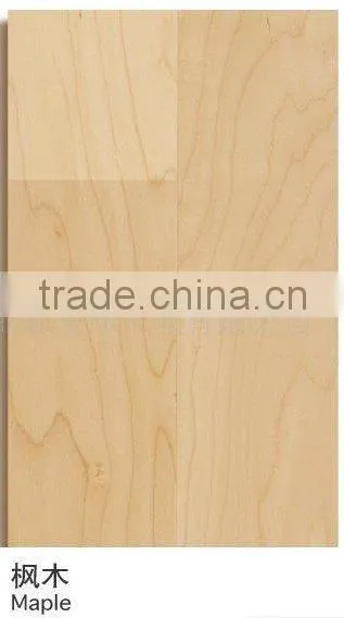 maple three layer engineered floor
