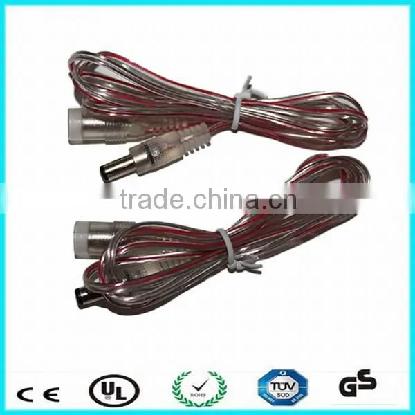 22AWG 4.8x1.7mm male plug dc power connector cable