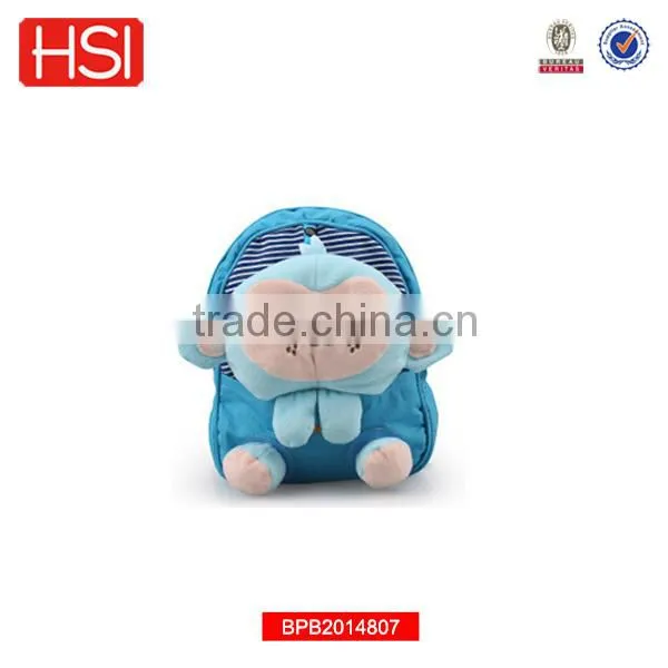 cartoon animal shape plush backpack for teens