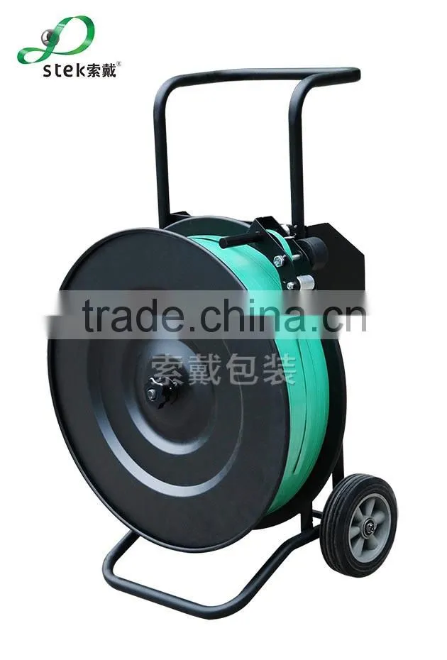 PET PP strap Trolley, steel strap Dispenser, cheap, good quality