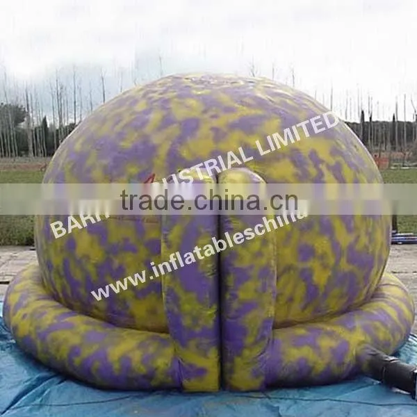 2013 Barry outdoor inflatable projective tents/inflatable dome tent