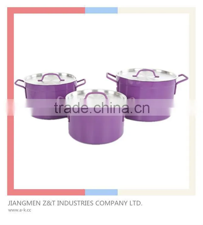 COLORFUL ALUMINUM COOKING POT