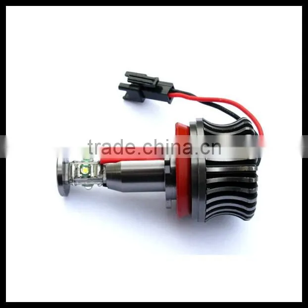 H8 80W per set car LED angel eyes halo rings marker bulb