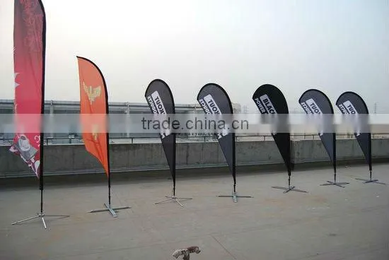 feather banner beach flags,beach flag material
