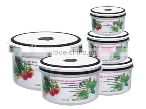 plastic food storage box airtight container