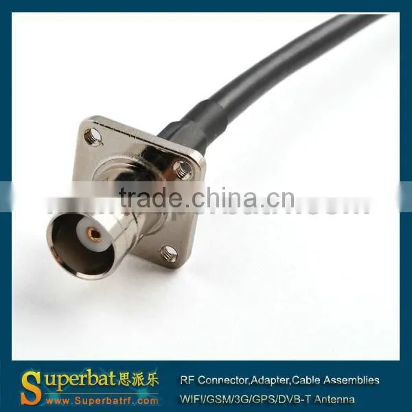 N male to BNC female with panel/flange cable tv set top box