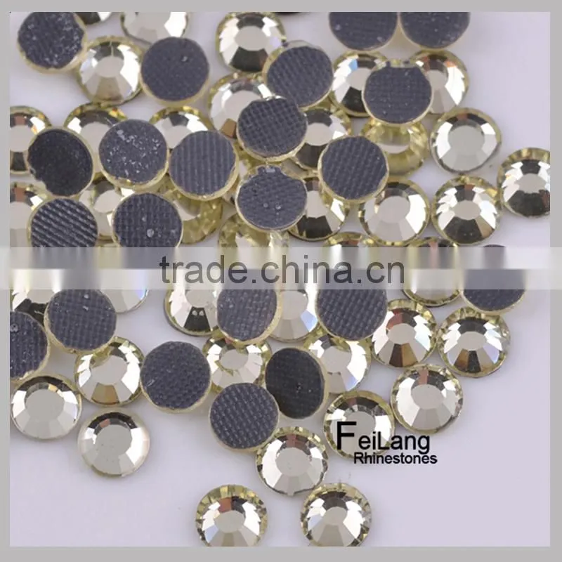 DMC flatback hotfix rhinestone women dresses garment accessories appearl
