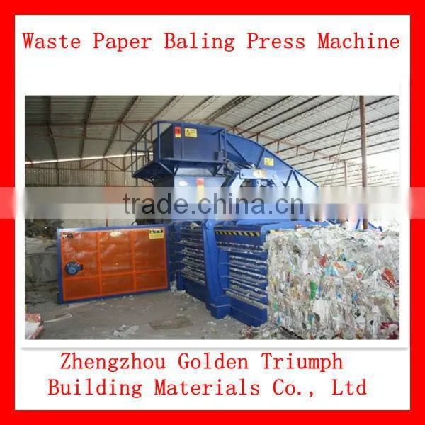 Horizontal Waste Paper Baling Press Machine Price/Automatic Carton Baling Press Machine