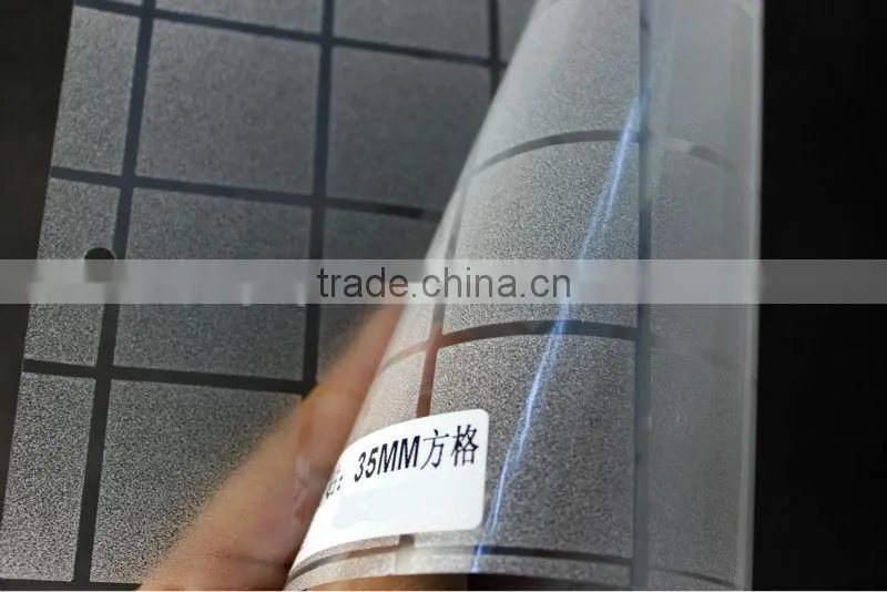 waterproof flat window pvc decorative glass film