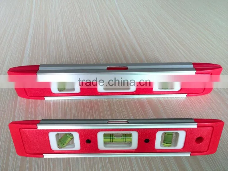 9'' High Quality Torpedo Level With Magnetic Strip instrument mini spirit level