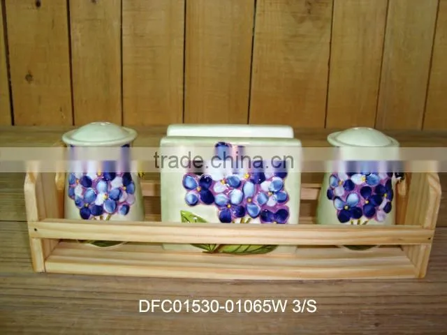 Hand-painted Ceramic Tea Cup and Saucer