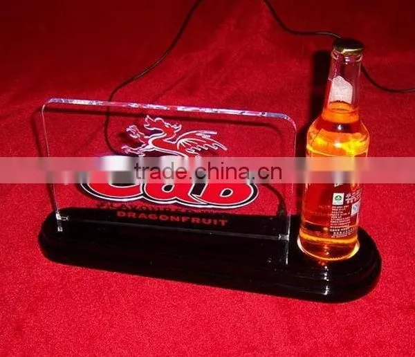 Cheap top sell beer bottle display rack