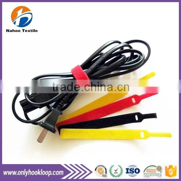Self-locking plastic cable ties, eco-friendly medical cable ties, colored hook and loop cable ties