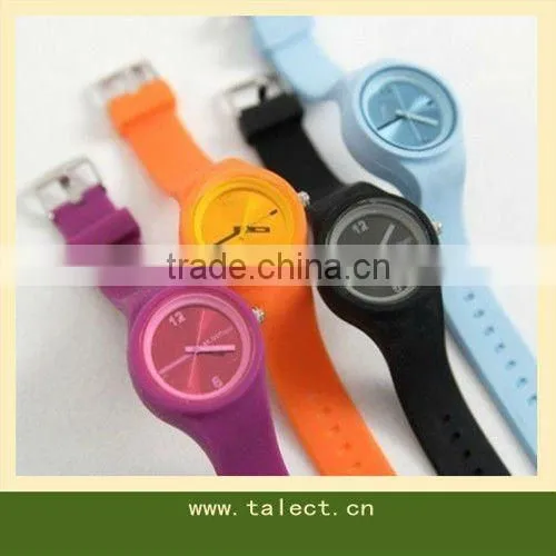 Healthy life custom jelly watch promotional gifts