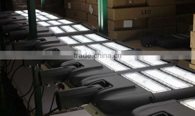 SNC with photo cell modular design 120w led street light, UL cUL DLC list street lamp with 5 years warranty