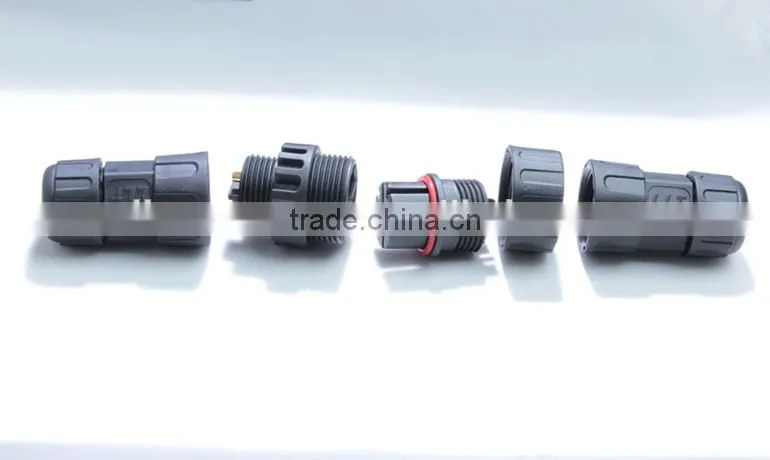 2 pole high voltage electrical connectors