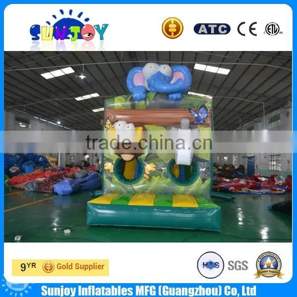 2016 top quality customized commercial inflatable bounce house