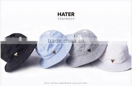 Unisex Gender and Striped Style printed bucket hat