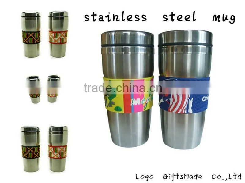 Top fashion soft stainless steel wine cup travel mug
