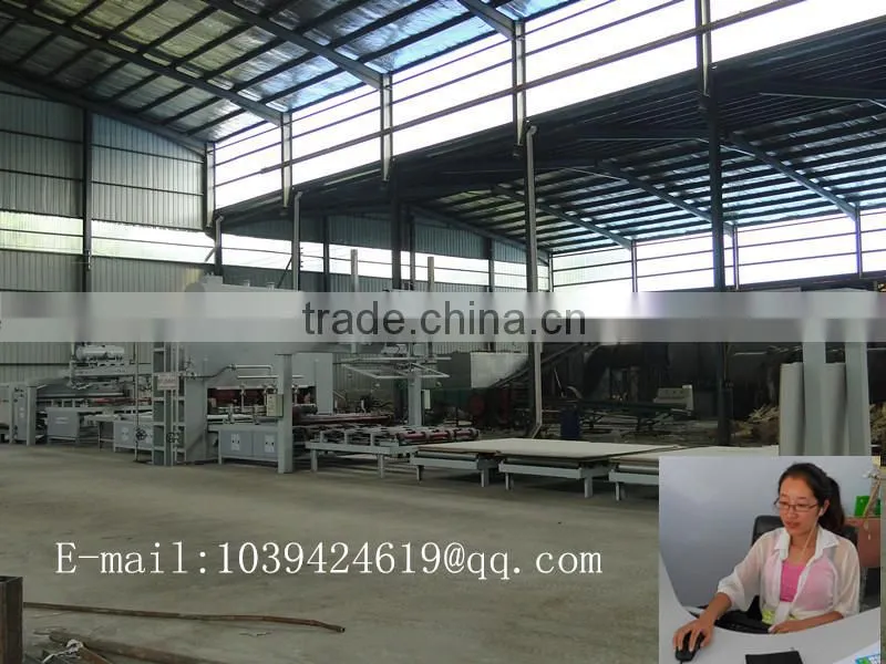 Melamine lamination hot press 4x8ft