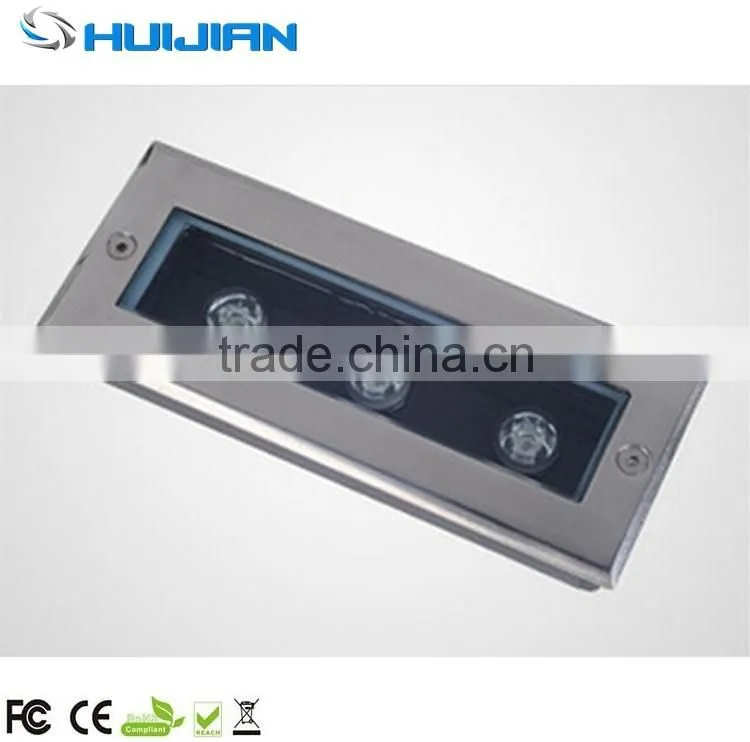 200*80 3watt RGB underground linear light outdoor strip graden lamp