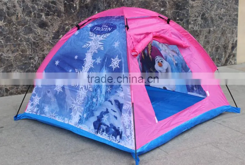 Cartoon Frozen X-frame Kids dome tent
