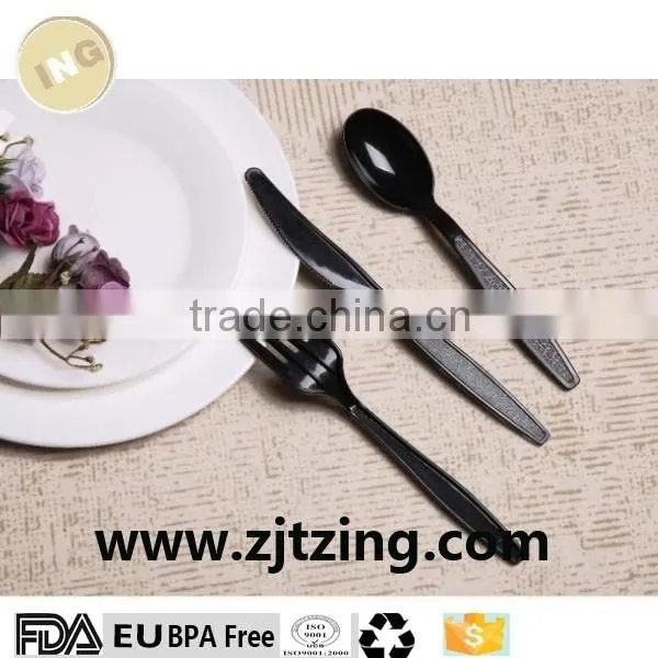 Eco-friendly disposable PS plastic fork