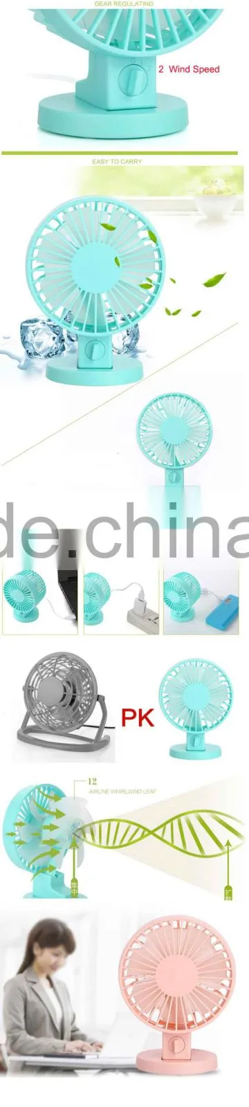 Cut Portable Mini USB Fan DC 5V