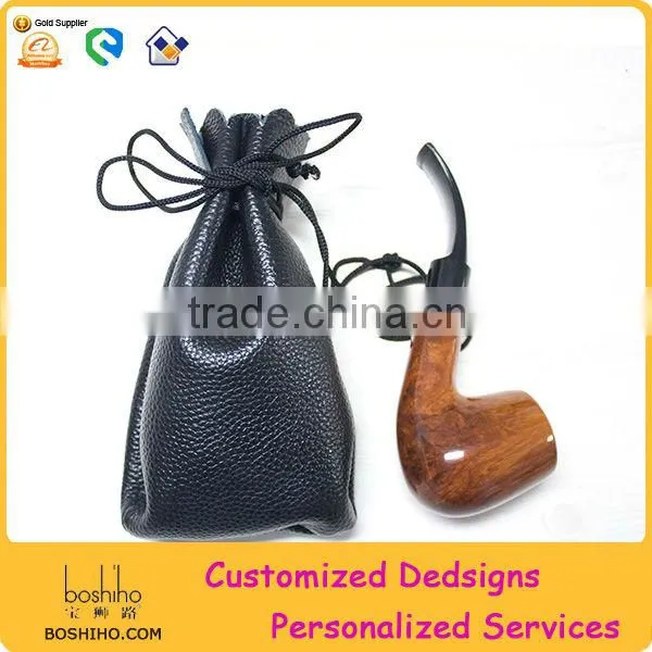 Customized leather souvenirs smoking tabacco pouch