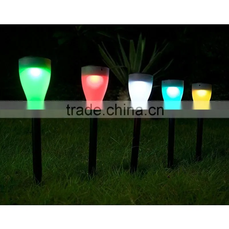 Solar Light, 7-Color Changing, Garden Solar Light Decorative Lights 3 Modes for Different Scenes Garden,Path