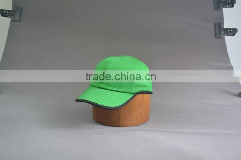 Embroidery logo baseball caps with binding
