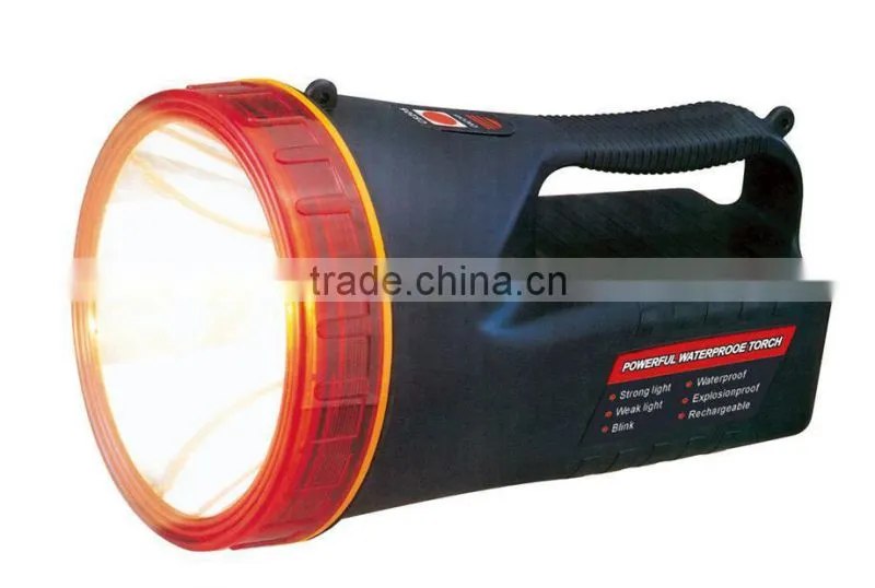 Halogen emergency flashlight rechargeable MODEL 205