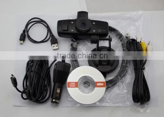 Ambarella GS8000 GPS Car DVR 1080P Full HD Motion Detection Night Vision Wide Angle HDMI 5M Camera 2.7 16:9 LCD