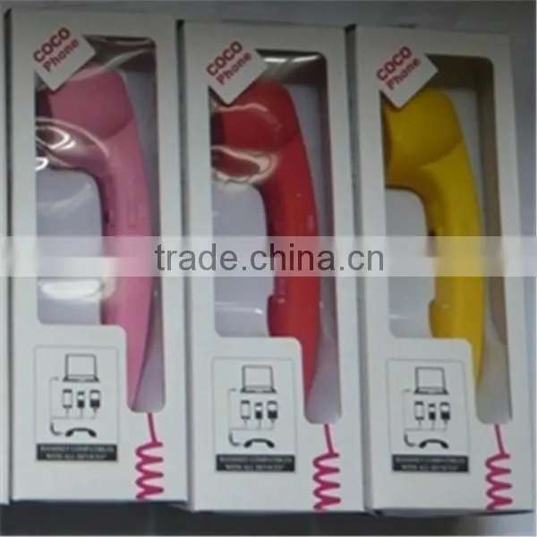 Radiation-proof handset receiver for mobile phone
