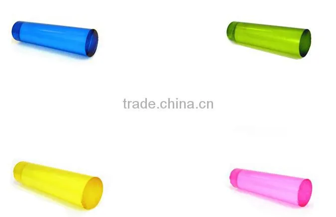 Colorful high polished extruded acrylic rod in alibaba best sell in china