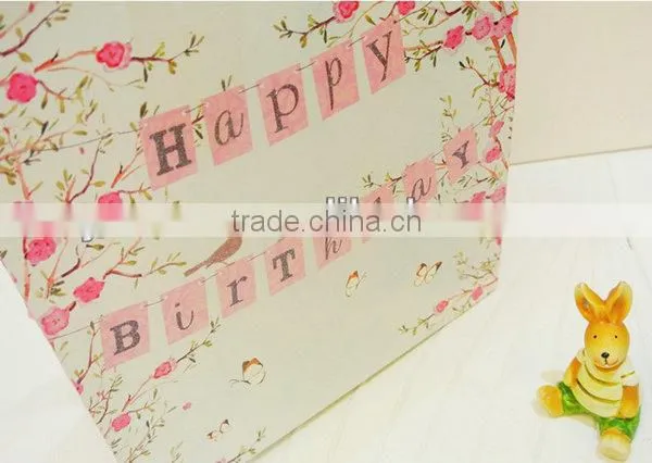 Yiwu wholesale paper gift bags with ribbon handles