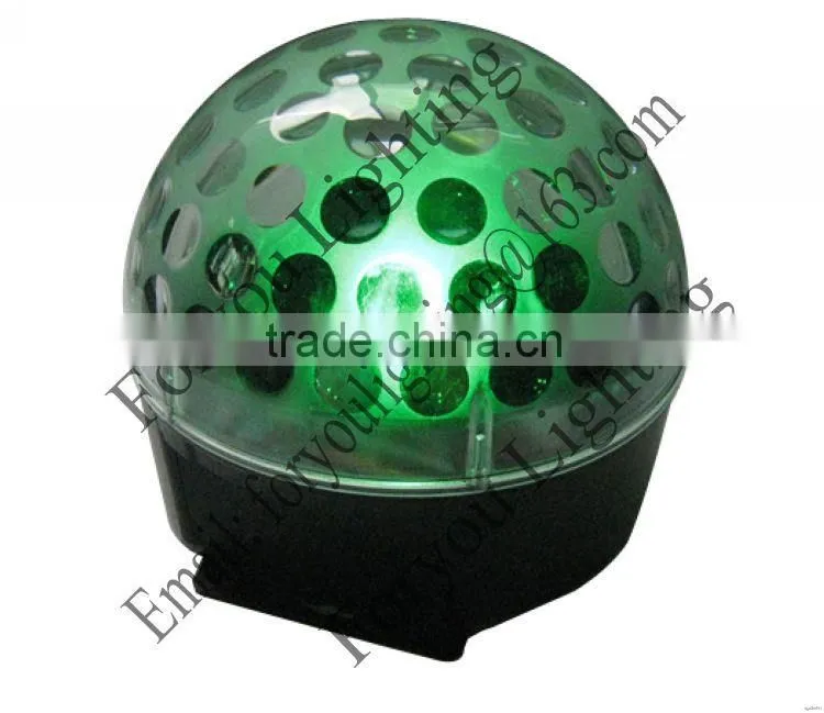 Good quality export 6*1w rgbwap leds led crystal ball stage effect lighting