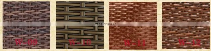 New Style High Quality Old Europe Style Synthetic Rattan Garden Furniture Table Set