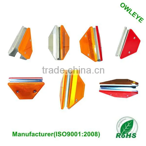 Roadsafety protection driveway Trapezoid highway guardrail reflector