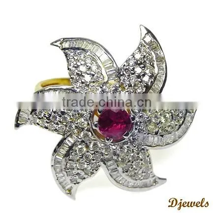 Diamond Ring for women Wedding Ring Fashion 14K Gold Ring Designer Diamond Ring
