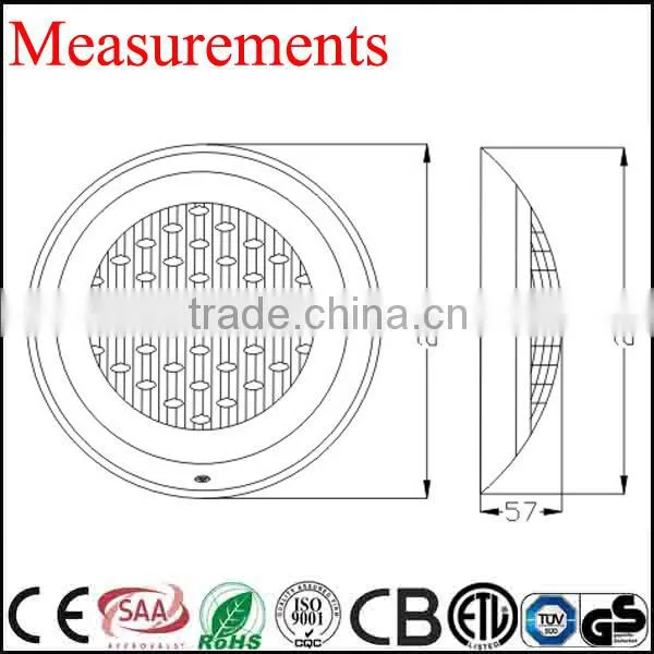 stainless steel underwater swimming pool led light