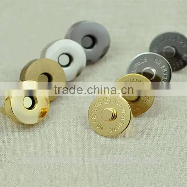 Strong permanent sewable hidden PVC neodymium magnet for clothes and bag